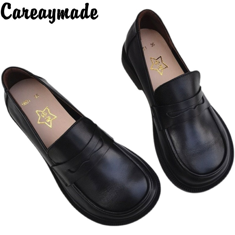 Men'S Shoes With Toes - Careaymade-Women's Casual Shoes Slip on Oxford