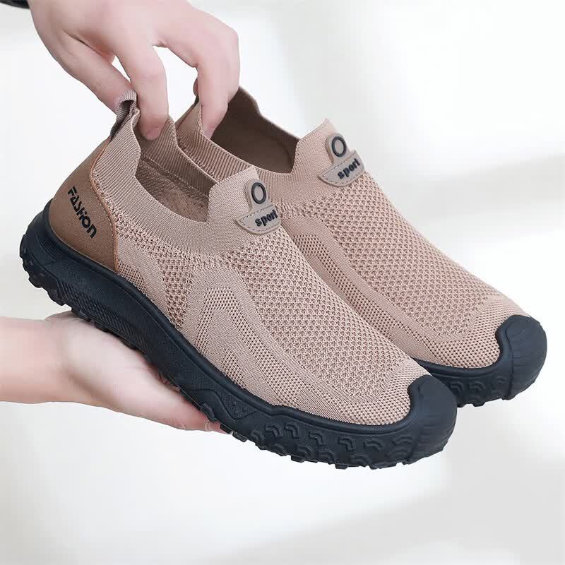 Men'S Shoes With Toes - Summer Men Casual Shoes Elastic Slip