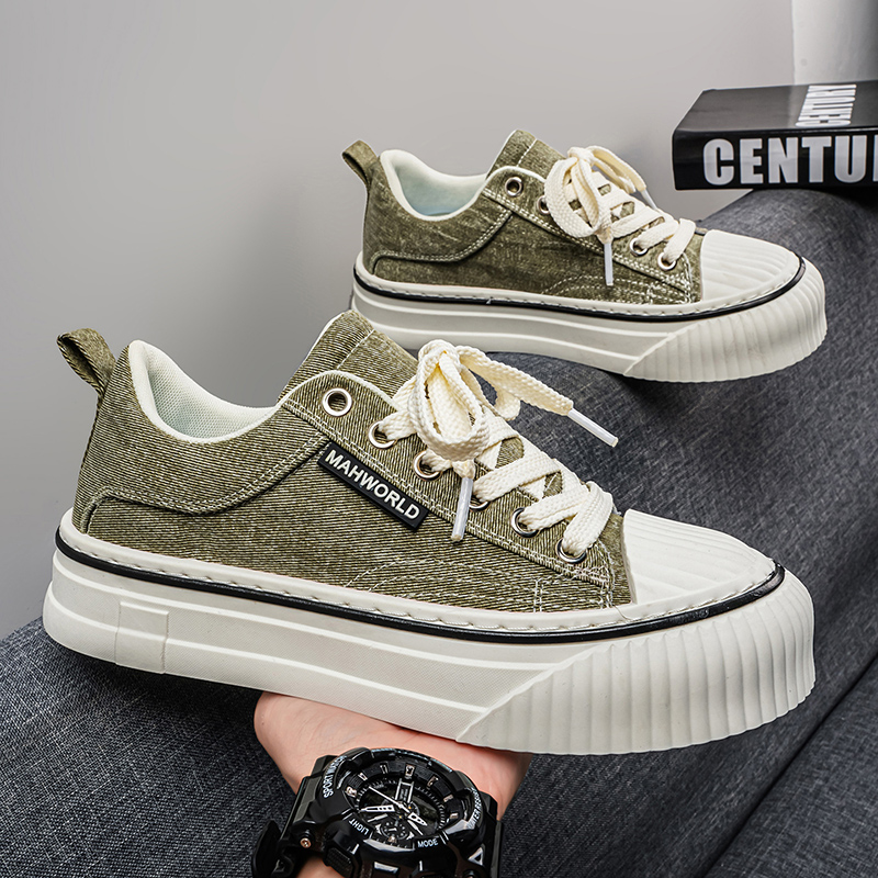 Men'S Shoes With Toes - Lightweight Breathable Men Shoes New Canvas