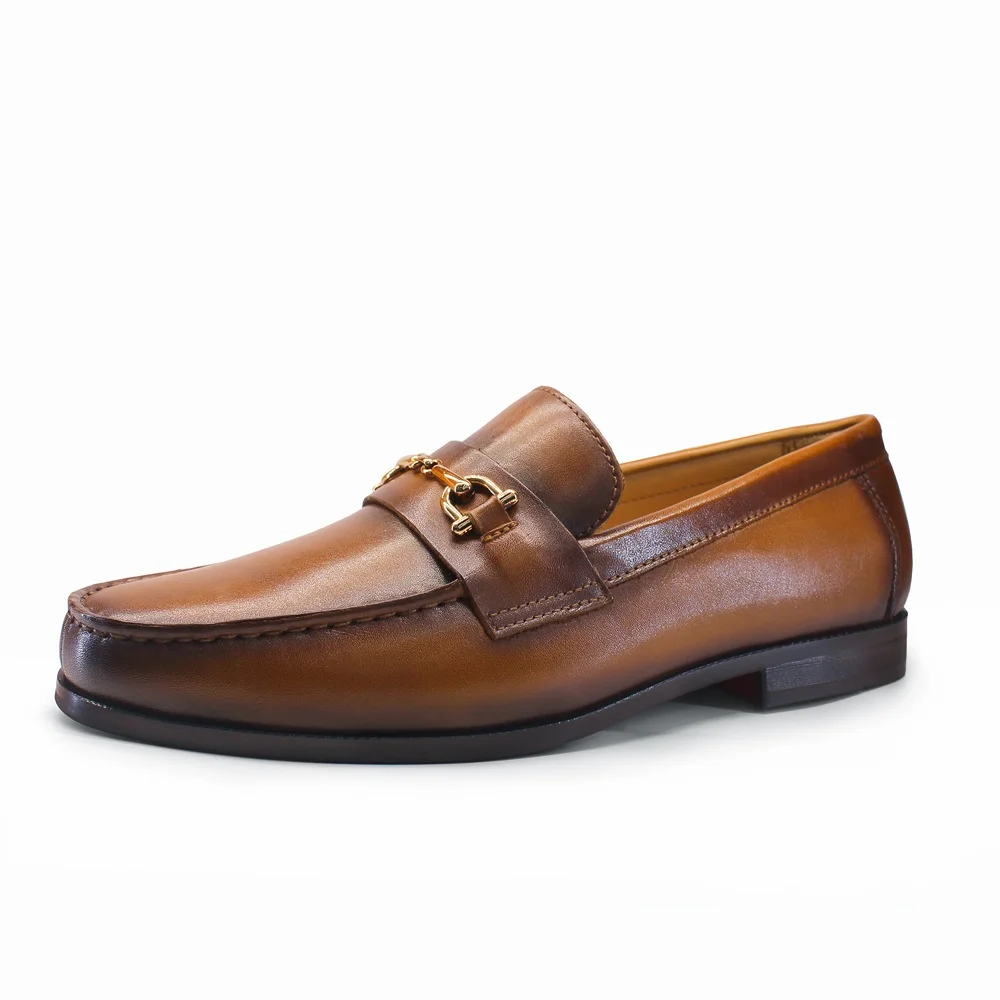 Men'S Shoes With Toes - Men's Loafers Dress Shoes round Toe