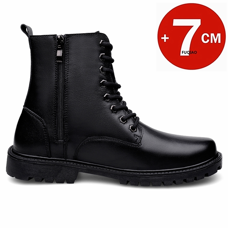 Men's Genuine Leather Elevator - Men Shoes Formal ulasan dan harga