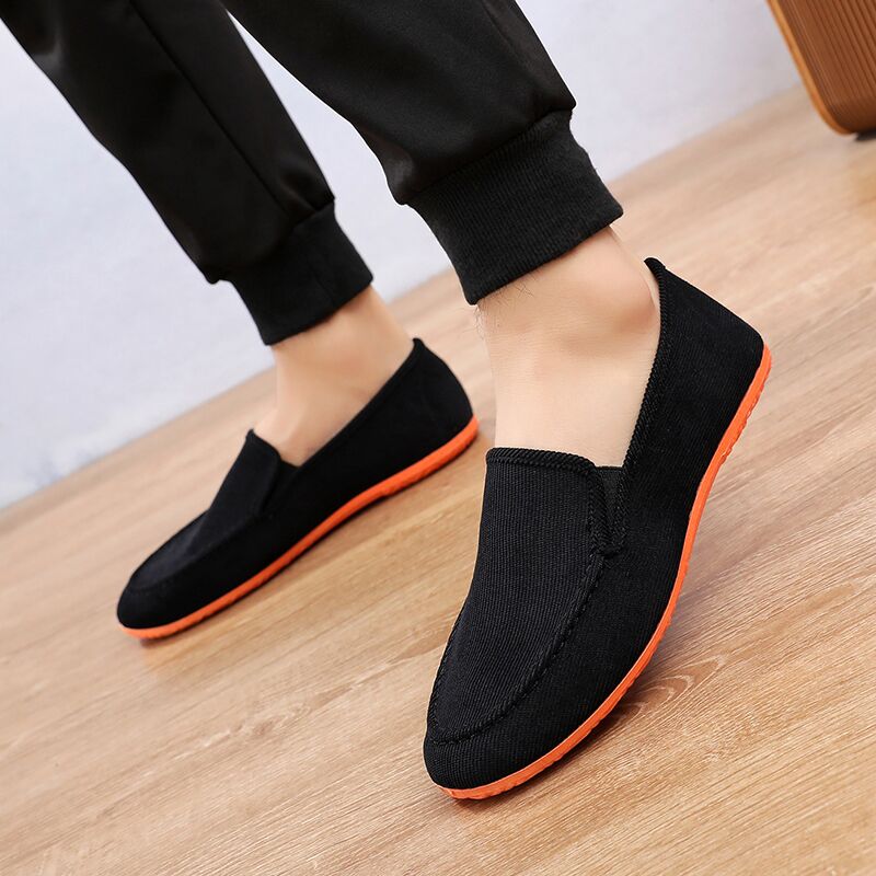 Brand Dad Canvas Green Loafer  - Men'S Shoes Green And White ulasan dan harga