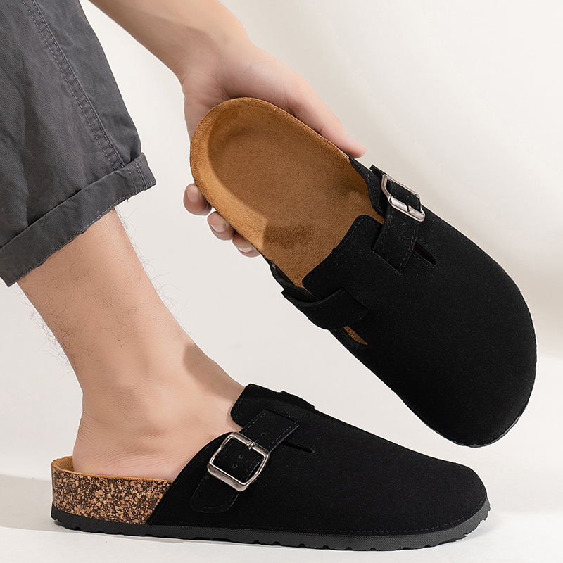 Half Shoes For Men Women Close - Men'S Shoes Birkenstock ulasan dan harga