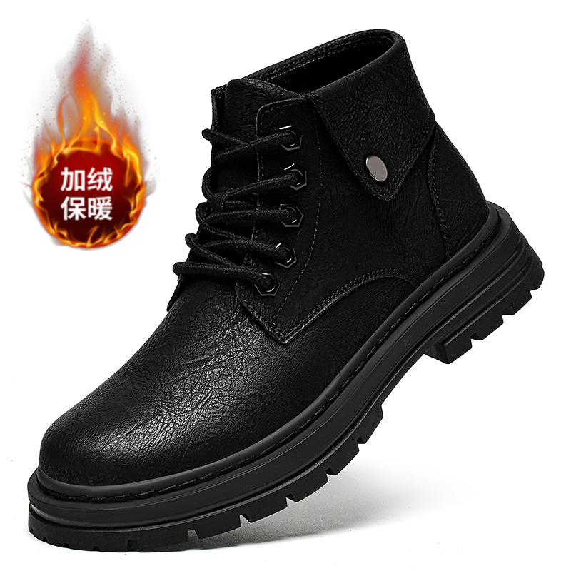 Winter Brand Plush Warm Cotton - Men'S Shoes Quality Brands ulasan dan harga
