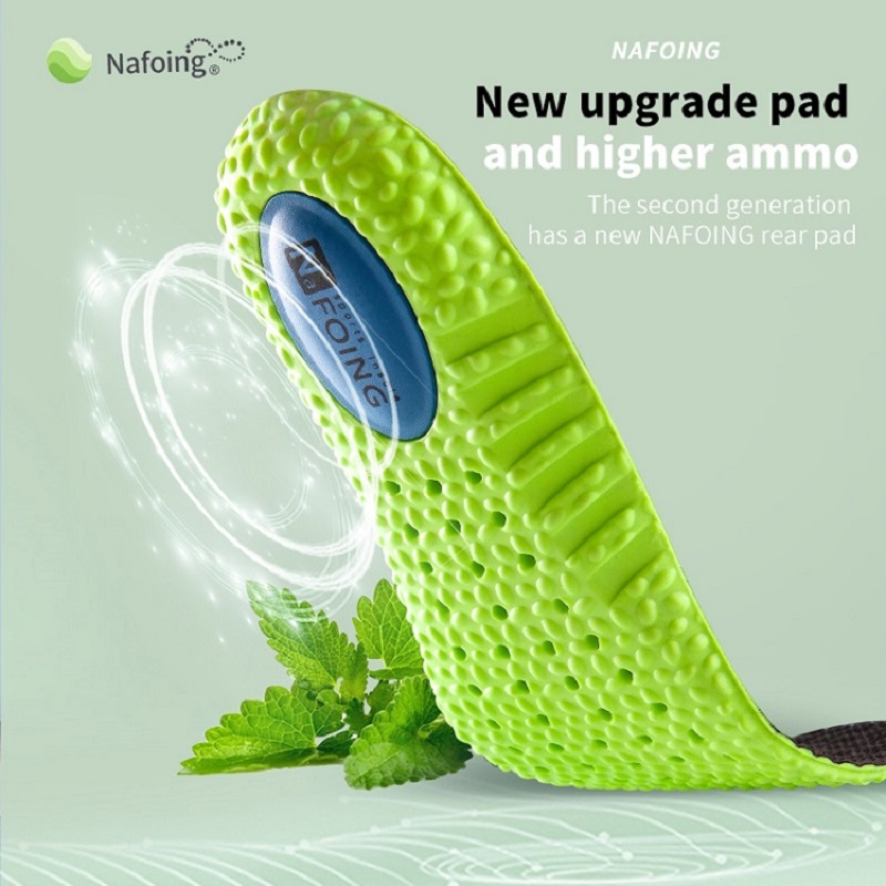 Sports Shock Absorption Insole - Men'S Shoes Green And White ulasan dan harga