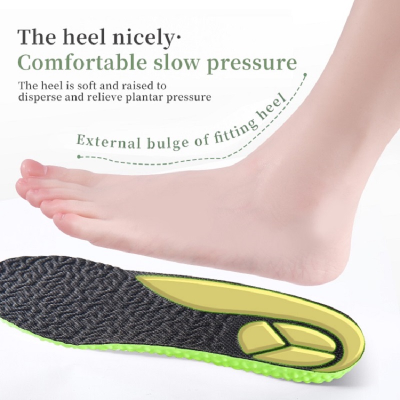 Sports Shock Absorption Insole - Men'S Shoes Green And White ulasan dan harga