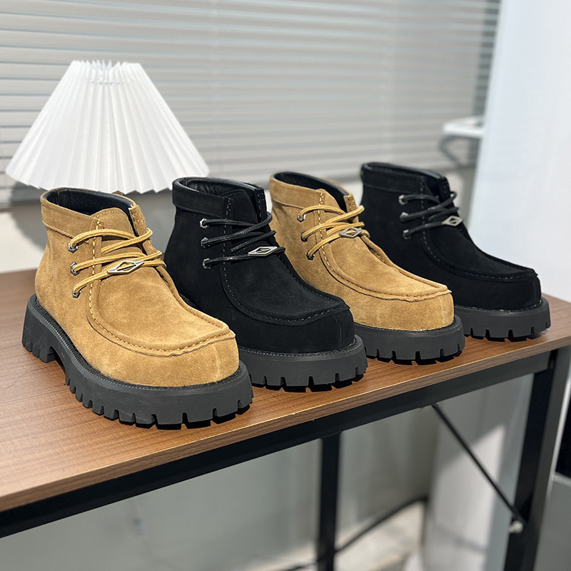 Western Boots Man Platform Ank - Men'S Shoes Quality Brands ulasan dan harga