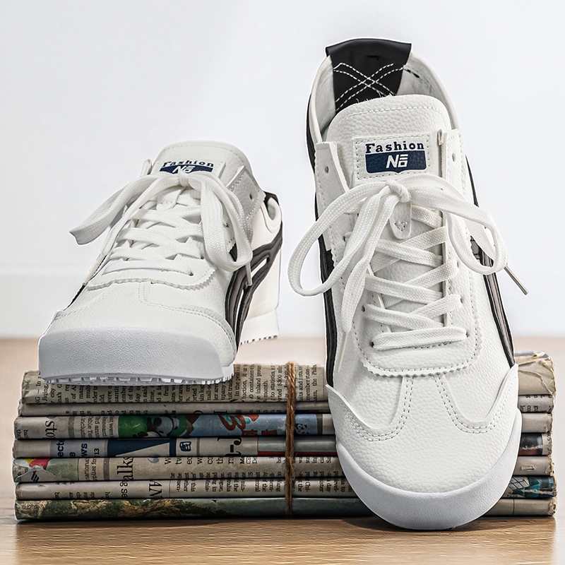 Fashion Brand Sneakers Men's S - Men'S Shoes Green And White ulasan dan harga