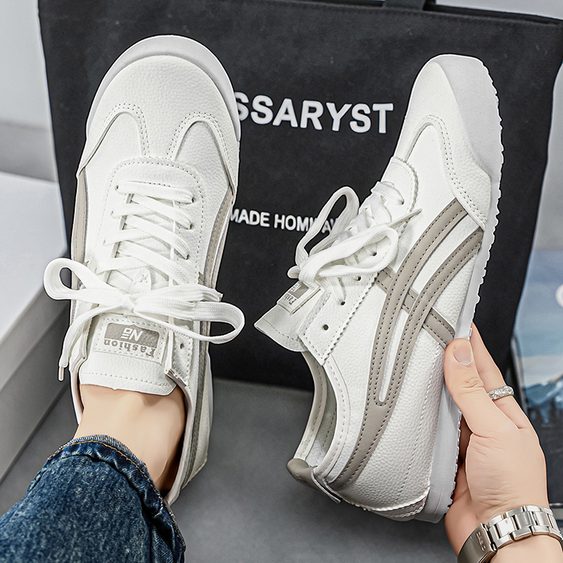 Fashion Brand Sneakers Men's S - Men'S Shoes Green And White ulasan dan harga