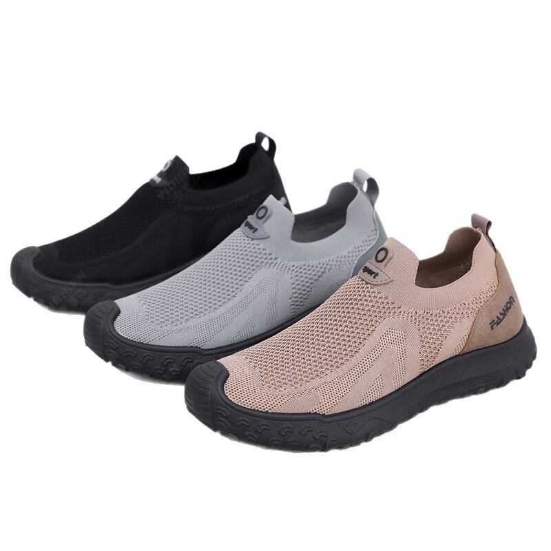 Summer Men Casual Shoes Elasti - Men'S Shoes With Toes ulasan dan harga