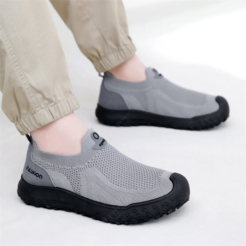 Summer Men Casual Shoes Elasti - Men'S Shoes With Toes ulasan dan harga