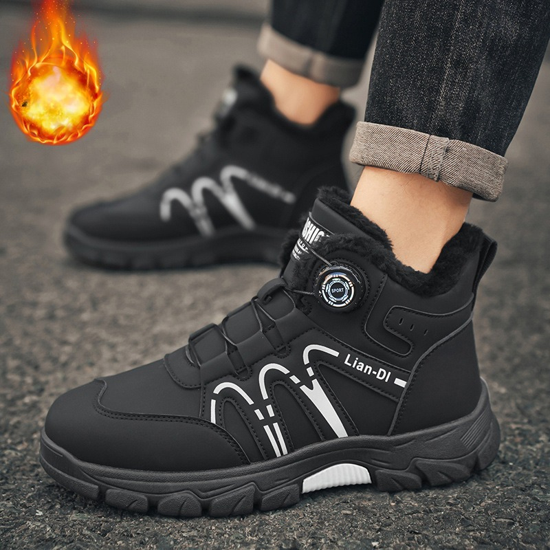 Winter New Style with Plush an - Men'S Shoes Dq ulasan dan harga