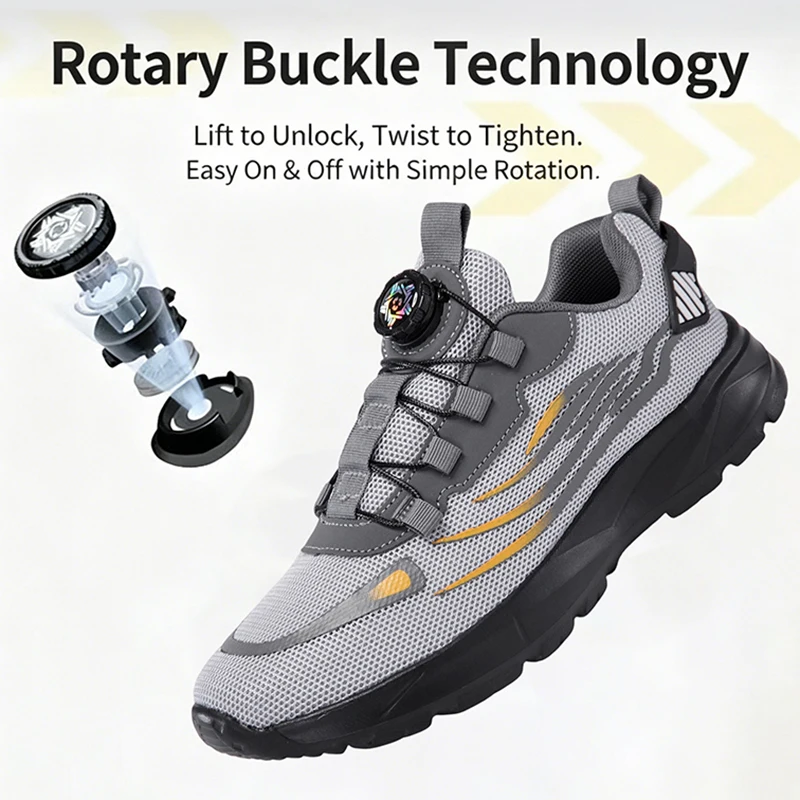 Breathable Mesh Men Shoes Tren - Men'S Shoes For Gym ulasan dan harga