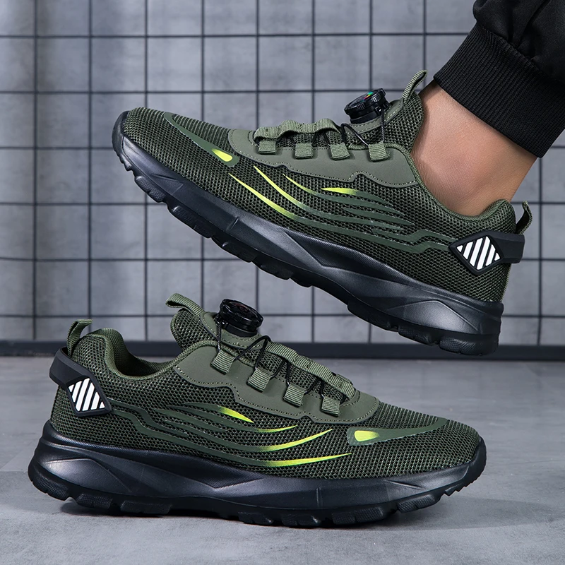 Breathable Mesh Men Shoes Tren - Men'S Shoes For Gym ulasan dan harga