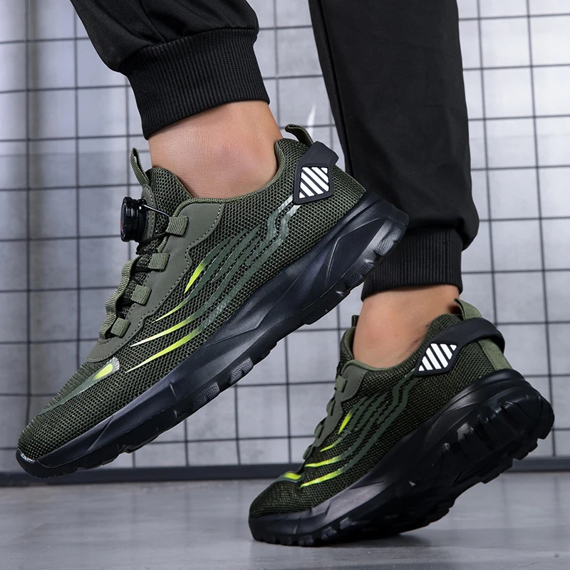 Breathable Mesh Men Shoes Tren - Men'S Shoes For Gym ulasan dan harga