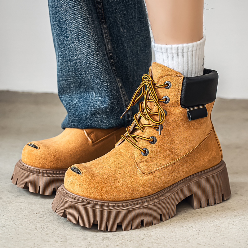 Classic High Top Boots Outdoor - Men'S Shoes Dq ulasan dan harga