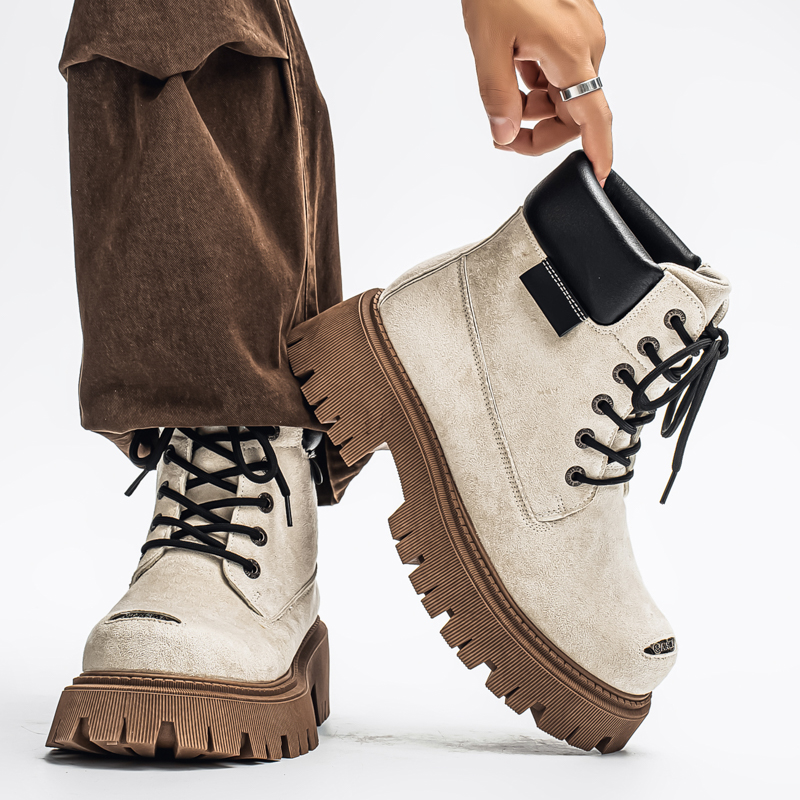 Classic High Top Boots Outdoor - Men'S Shoes Dq ulasan dan harga