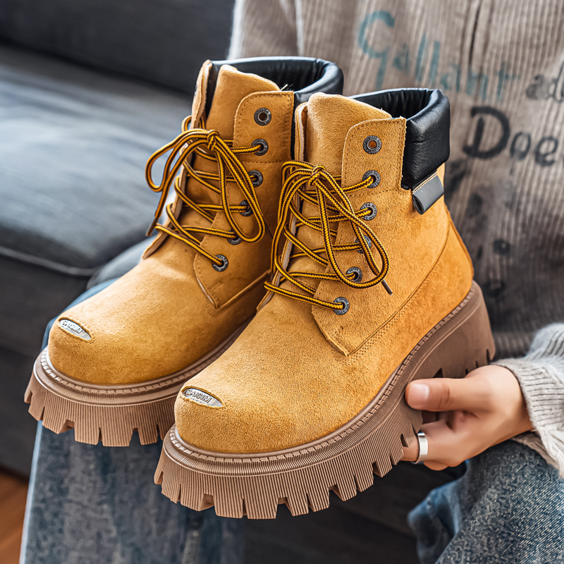 Classic High Top Boots Outdoor - Men'S Shoes Dq ulasan dan harga