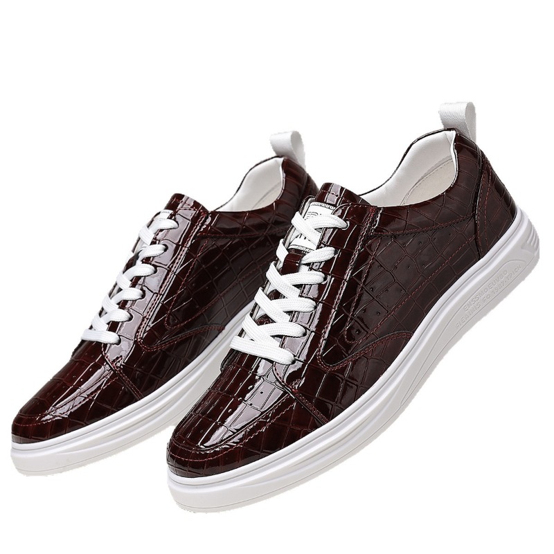 Classic Male Low Top Skate Sho - Men Shoes Formal ulasan dan harga