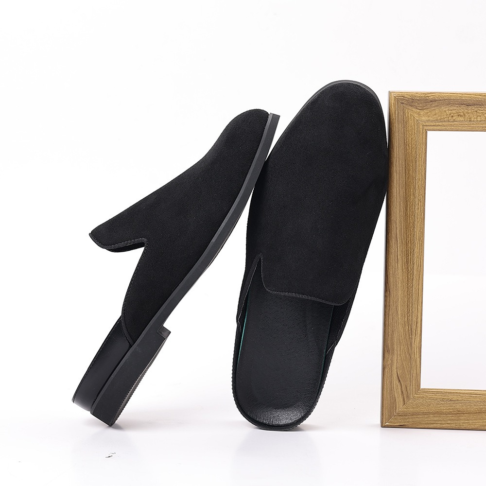suede mules for man loafers fo - Men Shoes Formal ulasan dan harga