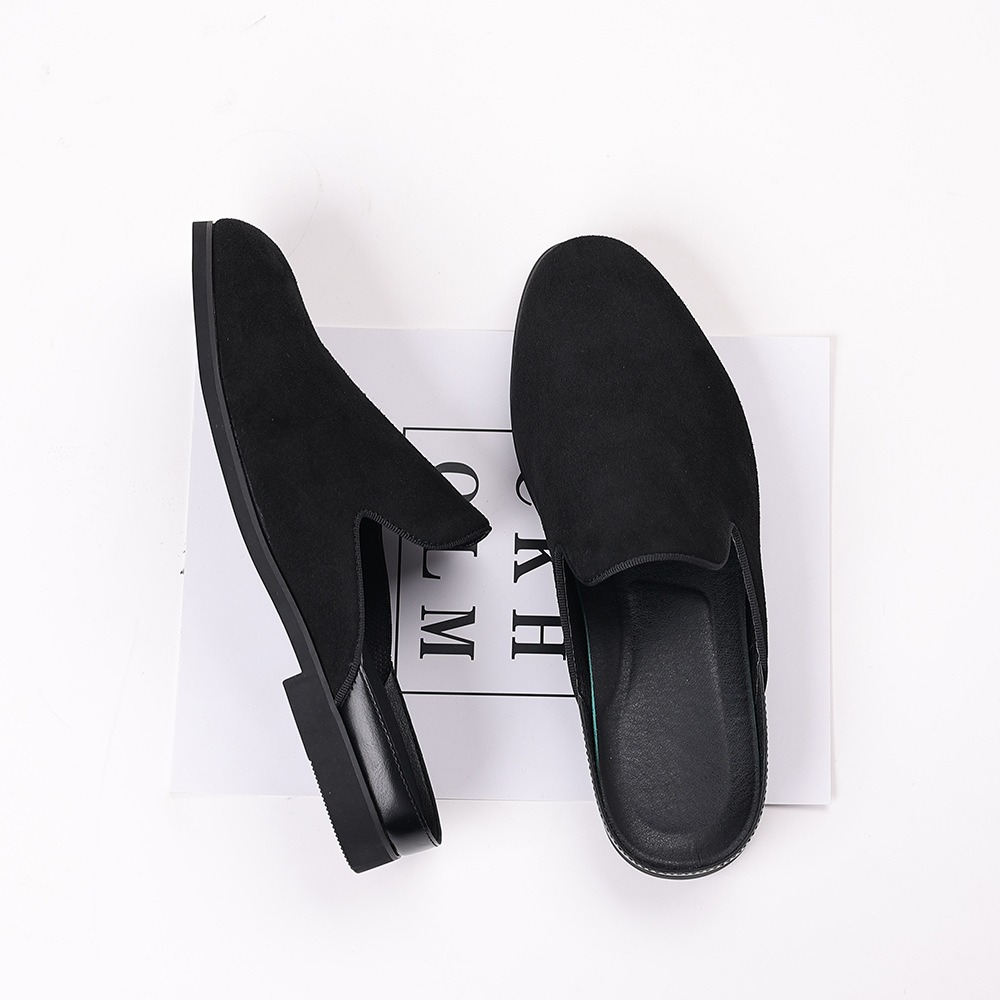 suede mules for man loafers fo - Men Shoes Formal ulasan dan harga