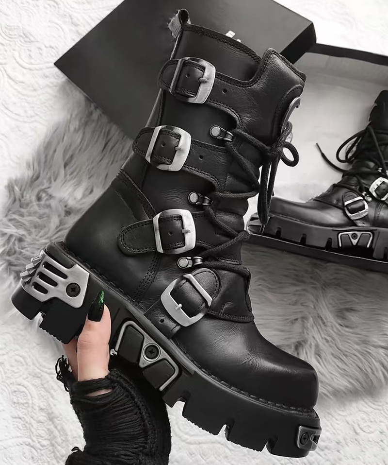 men luxury fashion punk gothic - Men'S Shoes Dq ulasan dan harga