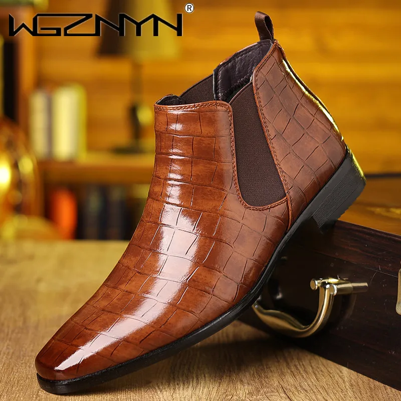 Luxury SIZE 39~48 Men Chelsea  - Men Shoes Formal ulasan dan harga