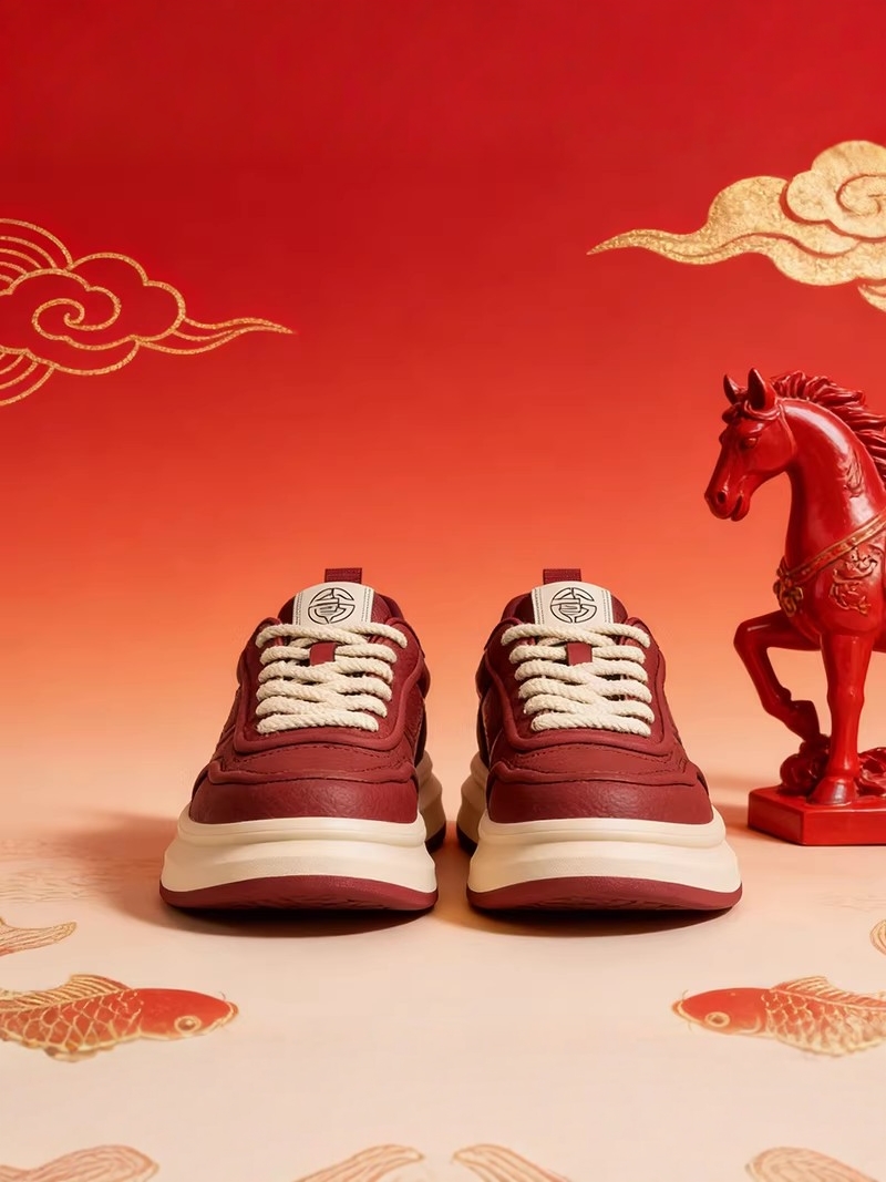 Red Limited Edition  Year Casu - Men'S Shoes Limited Edition ulasan dan harga