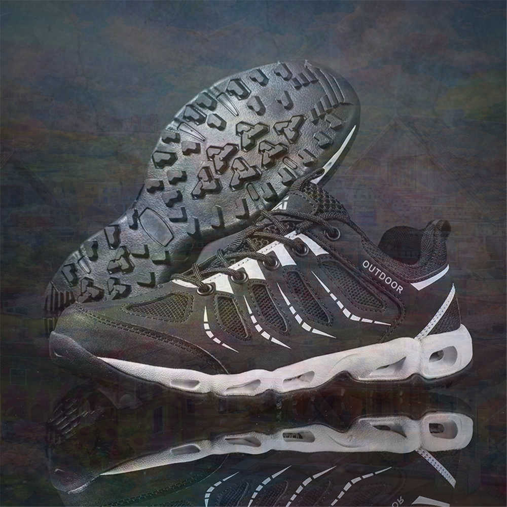Sumer Round Tip Silver Sneaker - Men'S Shoes Green And White ulasan dan harga