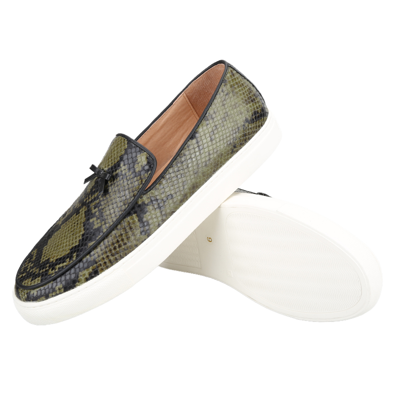 Piergitar Army Green/Black Sna - Men'S Shoes Green And White ulasan dan harga