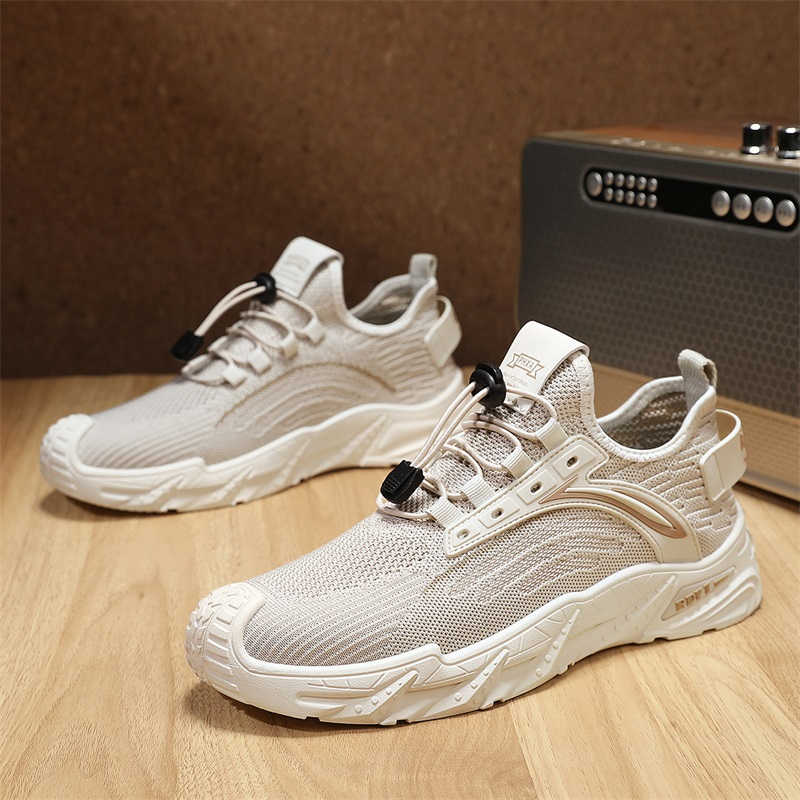 PU Leather Thick Heeled Green  - Men'S Shoes For Gym ulasan dan harga