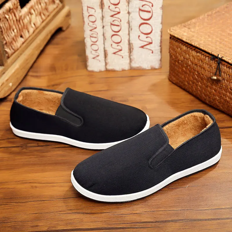 2026 Winter New Men's Cashmere - Men'S Shoes With Toes ulasan dan harga