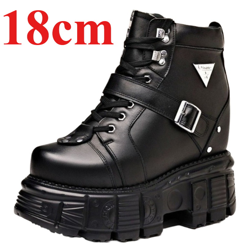Genuine Leather Motorcycle Boo - Men'S Shoes Dq ulasan dan harga