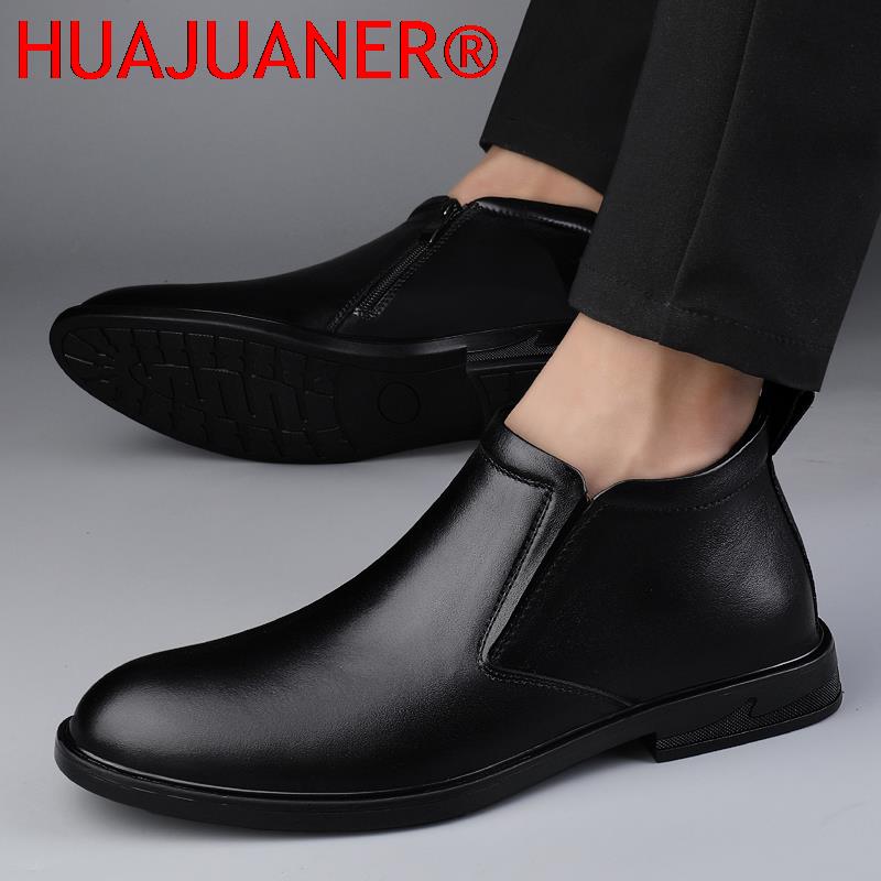 Chelsea Boots Black Men's Shor - Men Shoes Formal ulasan dan harga