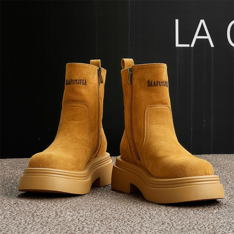 Winter Europe America Retro Th - Men'S Shoes Dq ulasan dan harga