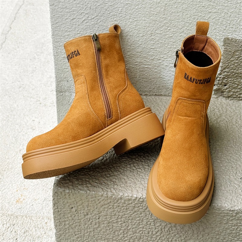 Winter Europe America Retro Th - Men'S Shoes Dq ulasan dan harga