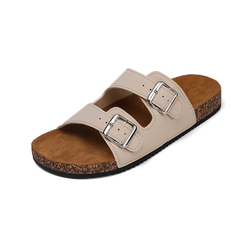 36-46 cork slides woman fashio - Men'S Shoes Birkenstock ulasan dan harga