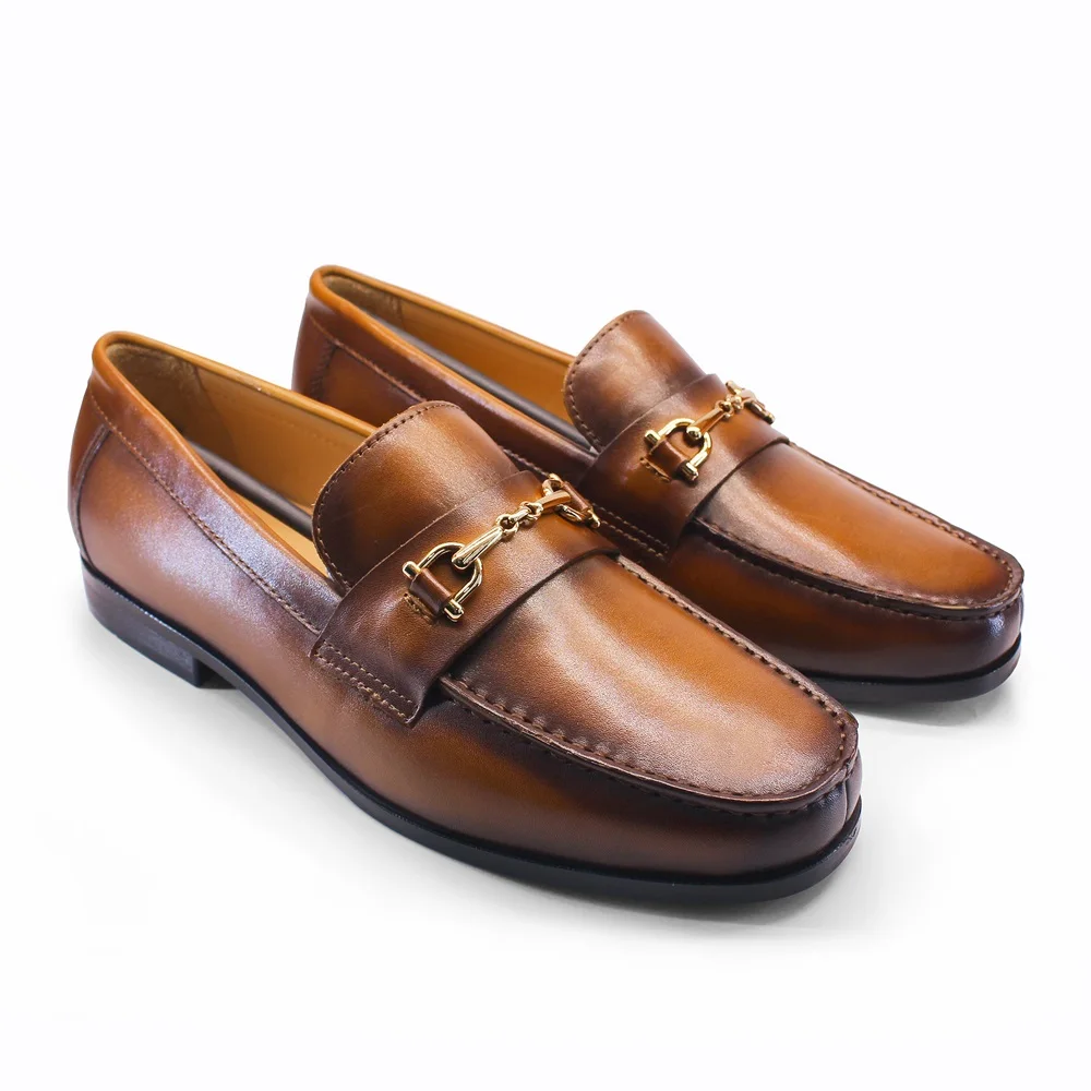Men's Loafers Dress Shoes roun - Men'S Shoes With Toes ulasan dan harga